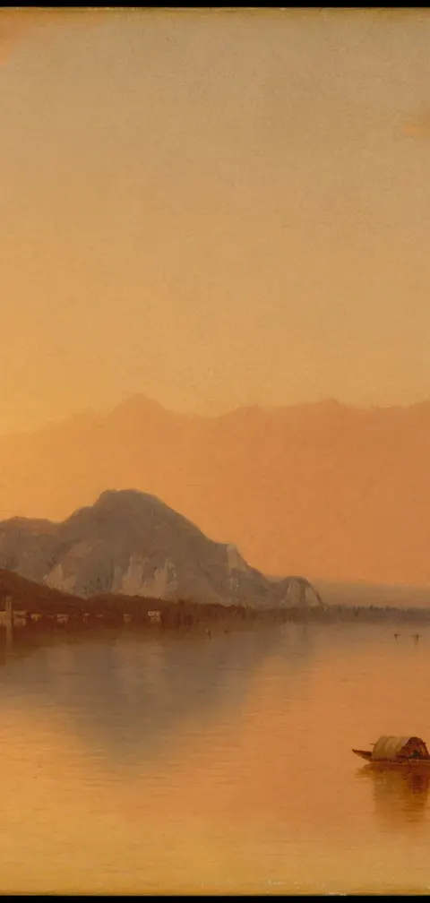Sanford Robinson Gifford, Isola Bella in Lago Maggiore