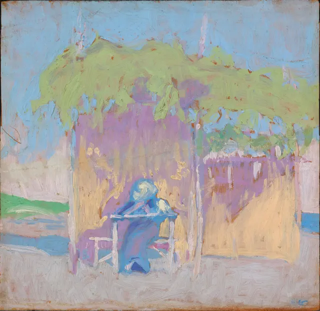 Ellen Thesleff, On the Beach, Forte dei Marmi