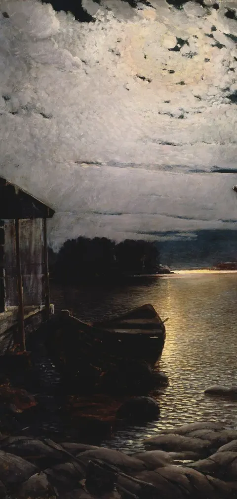 Aukusti Uotila, Fishing Hut