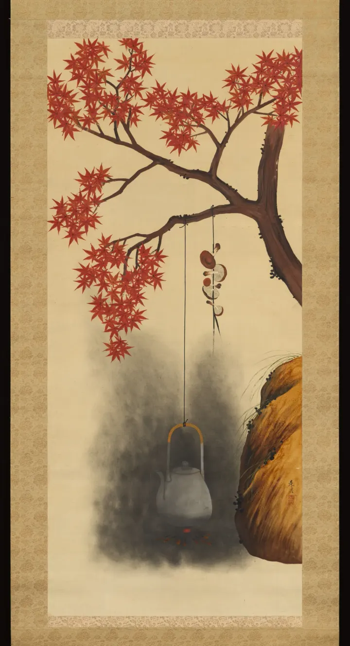 Autumn Maple, by Shibata Zeshin