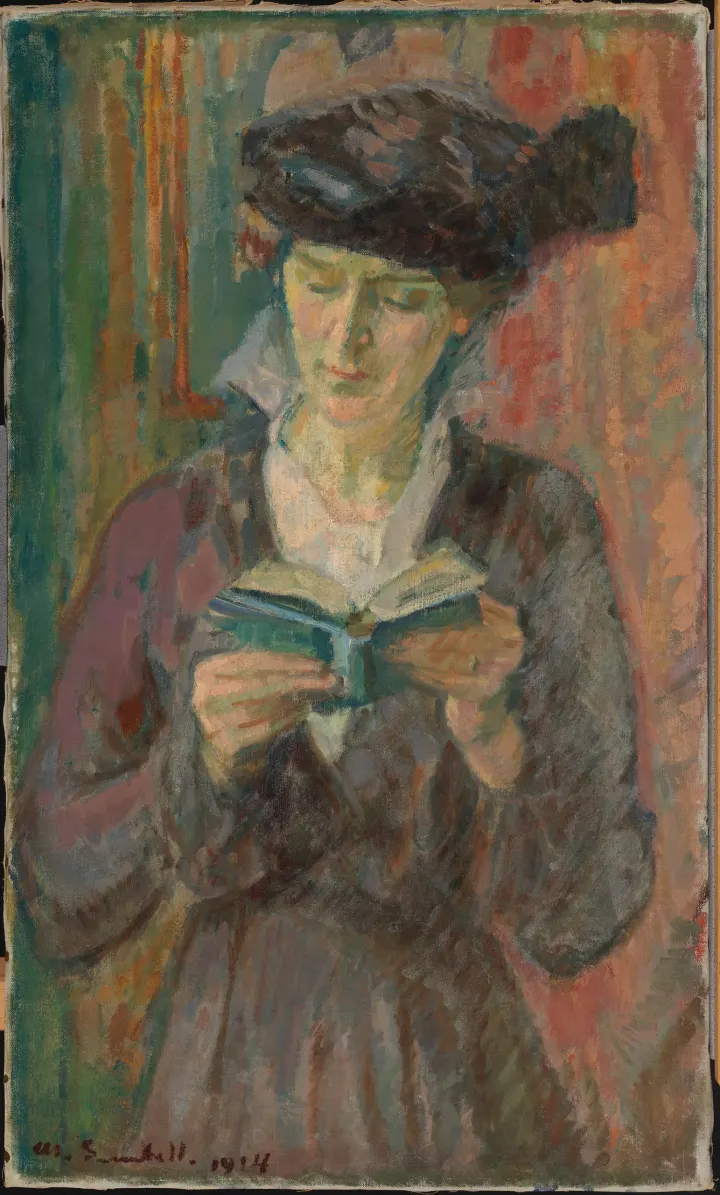 Mrs. Anni Lagerborg, by Magnus Enckell