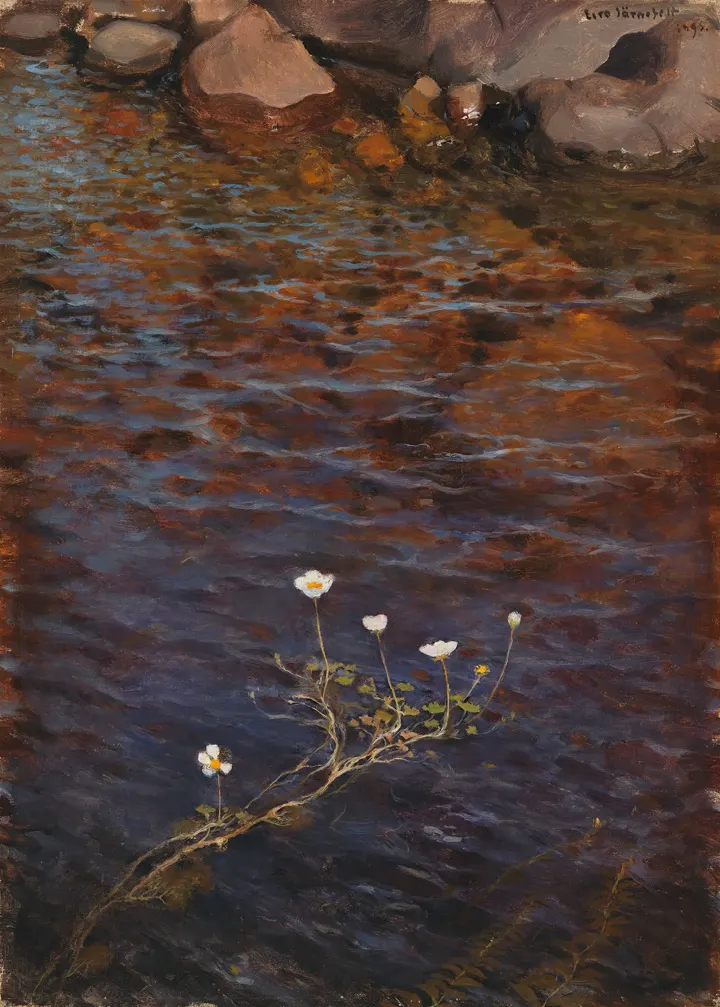 Pond Water Crowfoot, by Eero Järnefelt