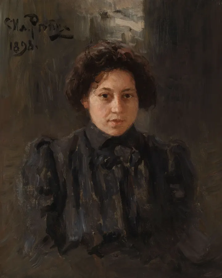 Portrait of the Artist's Daughter, Nadezhda (Nadya) Repina, by Ilja Repin