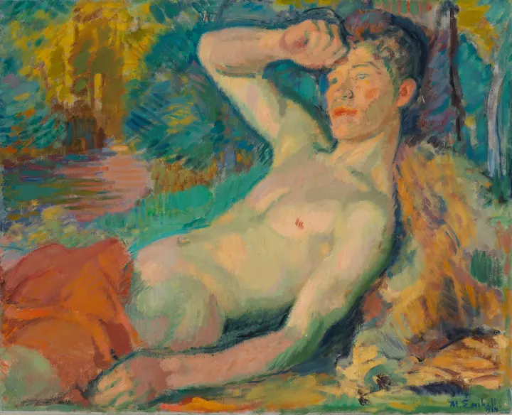 Awakening Faun, by Magnus Enckell