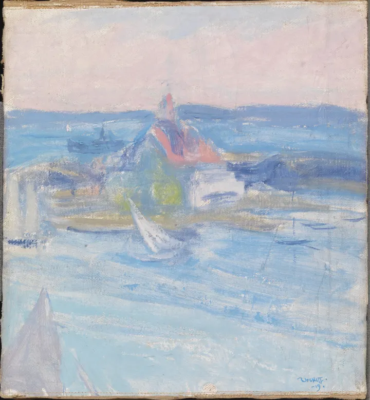 Valkosaari Island, by Ellen Thesleff