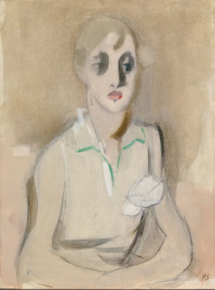 Modern Schoolgirl, by Helene Schjerfbeck