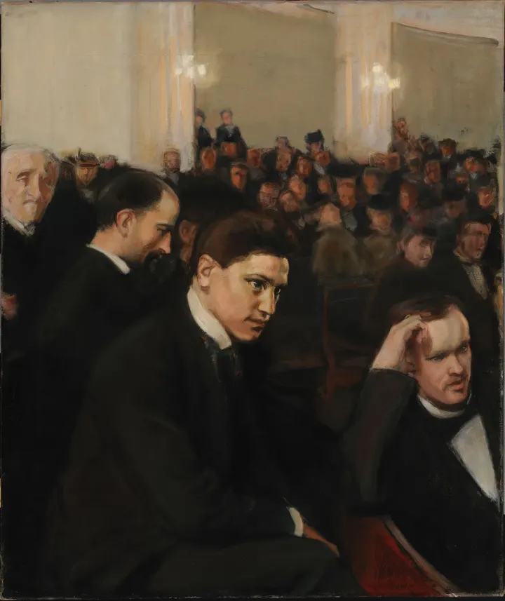 The Concert, by Magnus Enckell