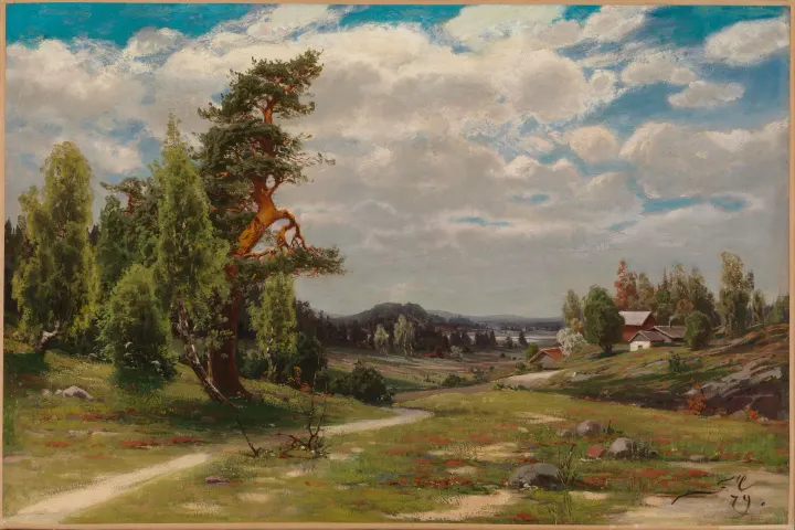 Finnish Landscape in Summer, by Fanny Churberg