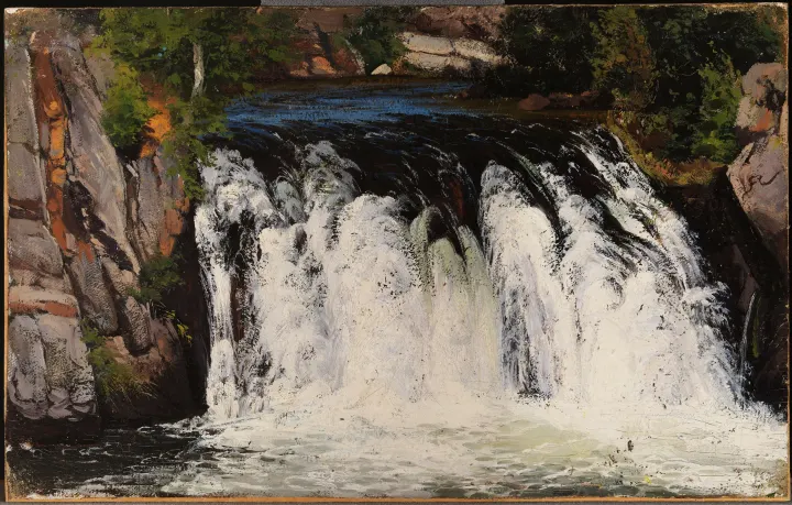 Waterfall, by Fanny Churberg