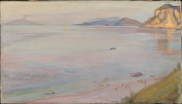 Gulf of Naples, by Magnus Enckell