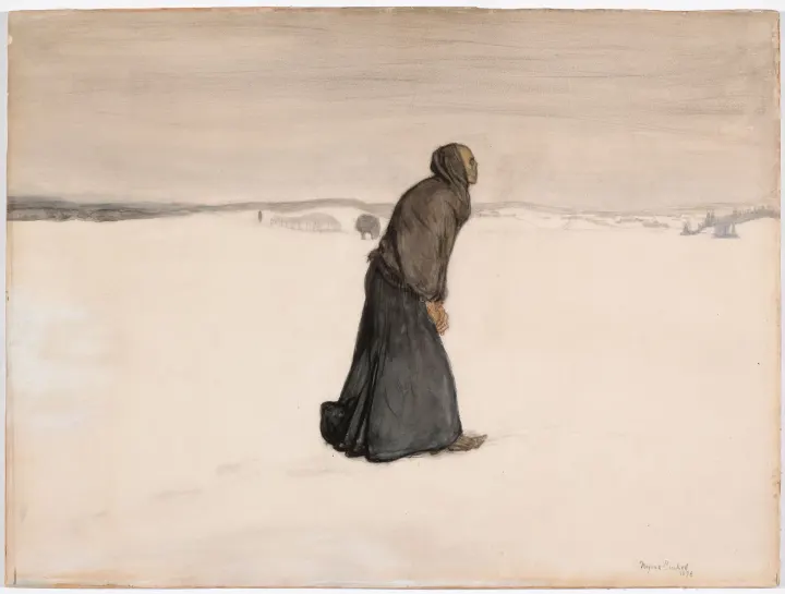 Death's Walk, by Magnus Enckell