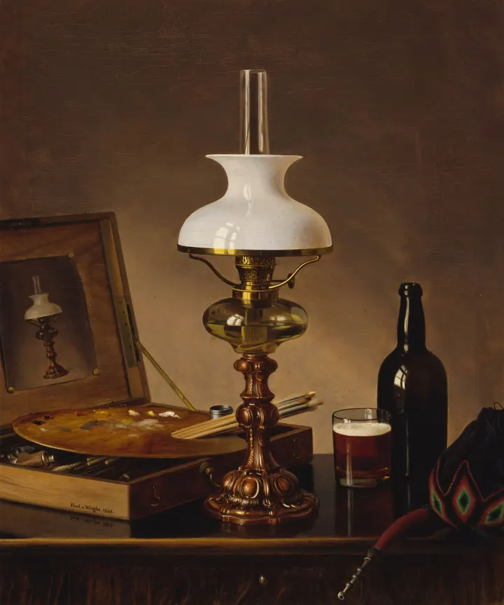 Still Life in the Atelier, by Ferdinand von Wright