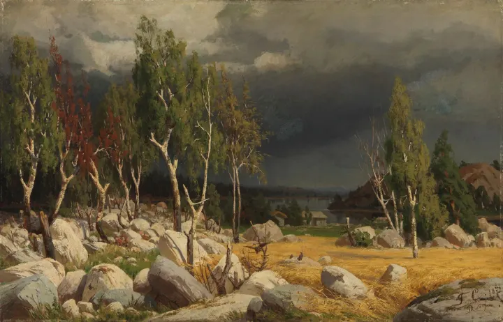 A Clearing, Uusimaa Landscape, by Fanny Churberg