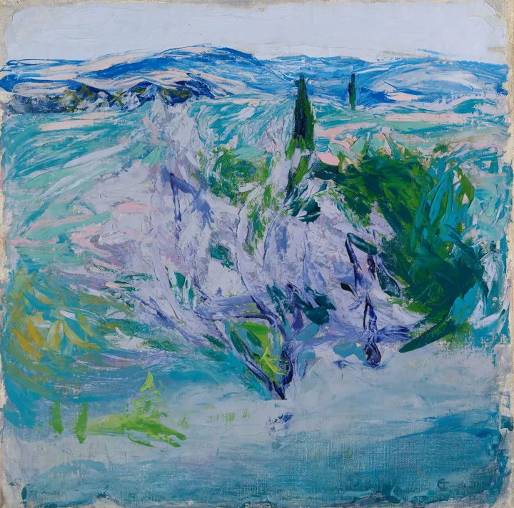 Landscape from Tuscany, by Ellen Thesleff