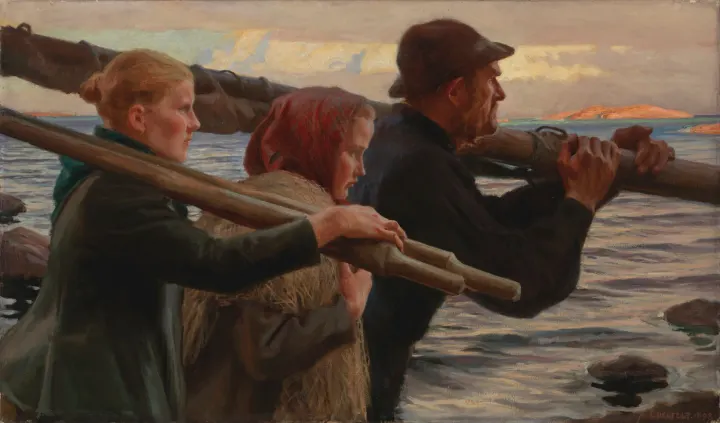 In the Outer Archipelago, by Albert Edelfelt