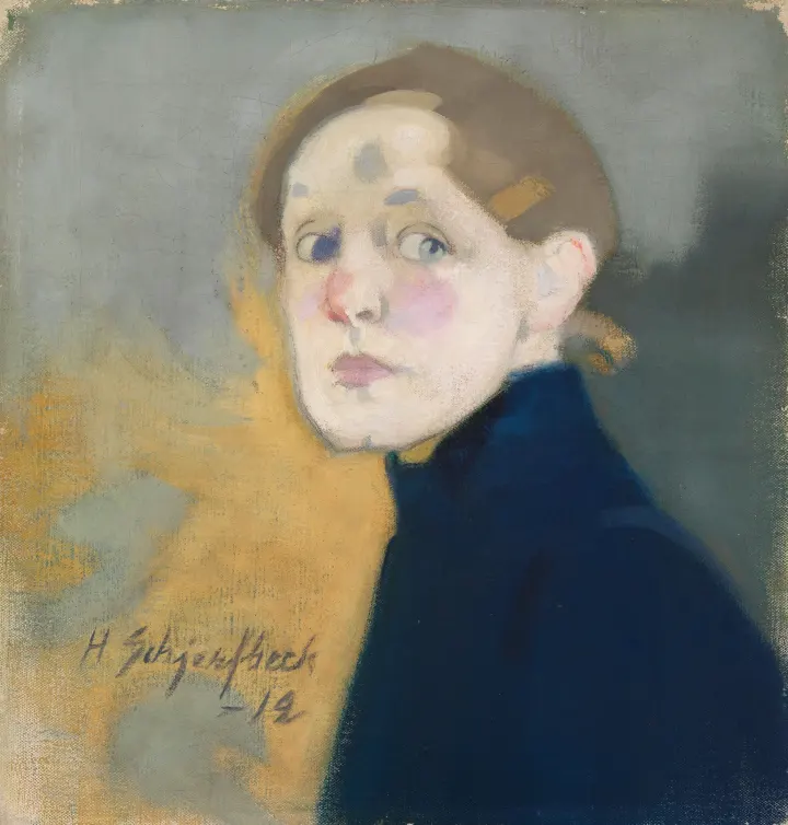 Self-Portrait, by Helene Schjerfbeck