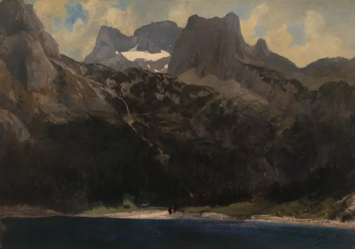 Alpine Lake, by Fanny Churberg