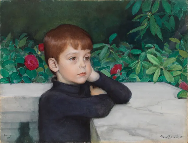 Portrait of the Artist's Son (Heikki Järnefelt), by Eero Järnefelt