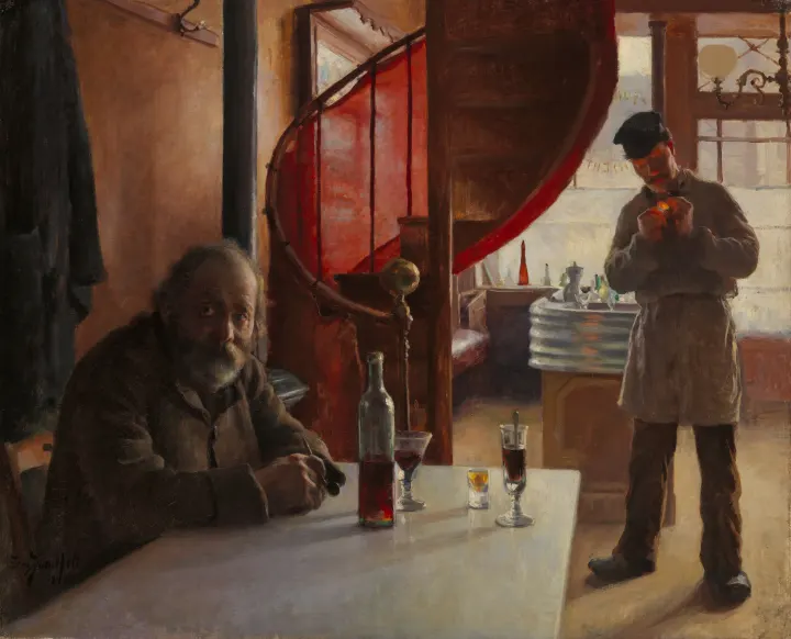 French Wine Bar, by Eero Järnefelt