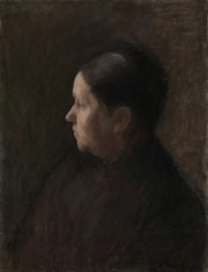 Portrait of the Artist’s Mother, by Ellen Thesleff