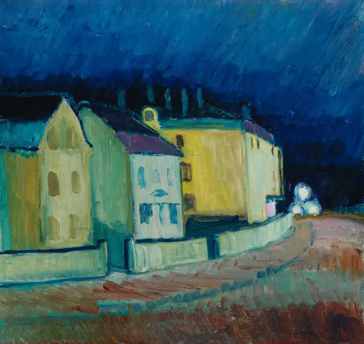 City View from Eira, Helsinki, by William Lönnberg
