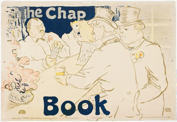 Irish and american bar, rue Royale, by Henri de Toulouse-Lautrec