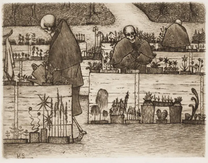 The Garden of Death, by Hugo Simberg