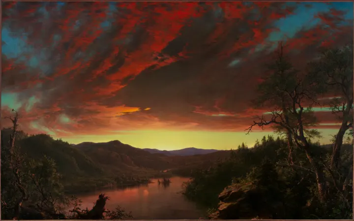 Twilight in the Wilderness, by Frederic Edwin Church