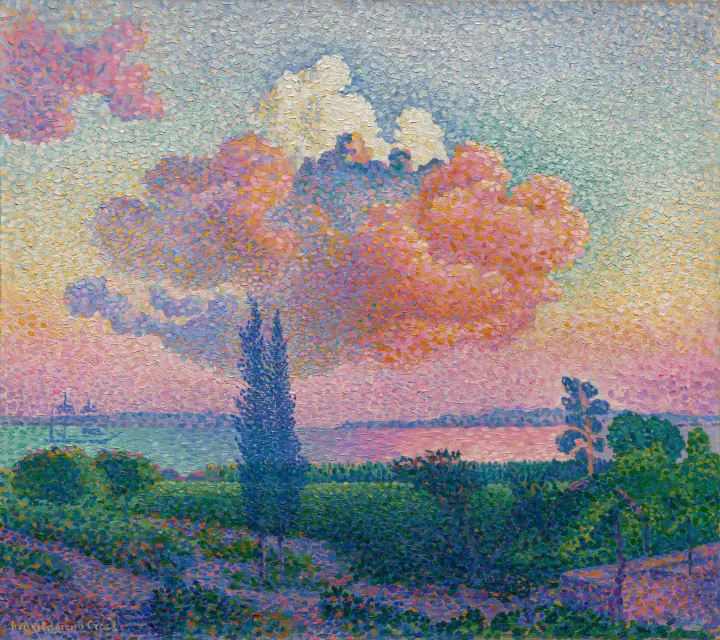 The Pink Cloud, by Henri-Edmond Cross