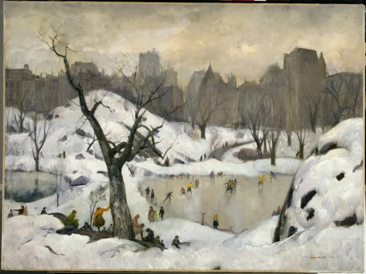 The Park-Winter, by Leon Kroll