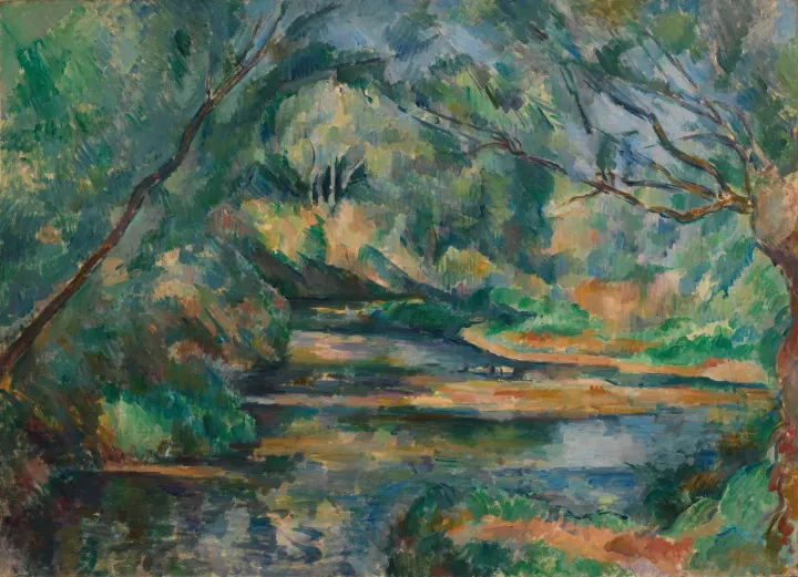 The Brook, by Paul Cezanne