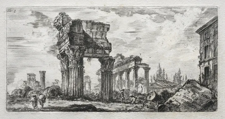 Tempio di Giove Tonante, by Giovanni Battista Piranesi
