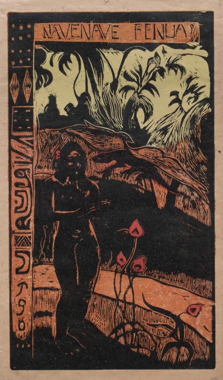 Nave Nave Fenua (Fragrant Isle), by Paul Gauguin