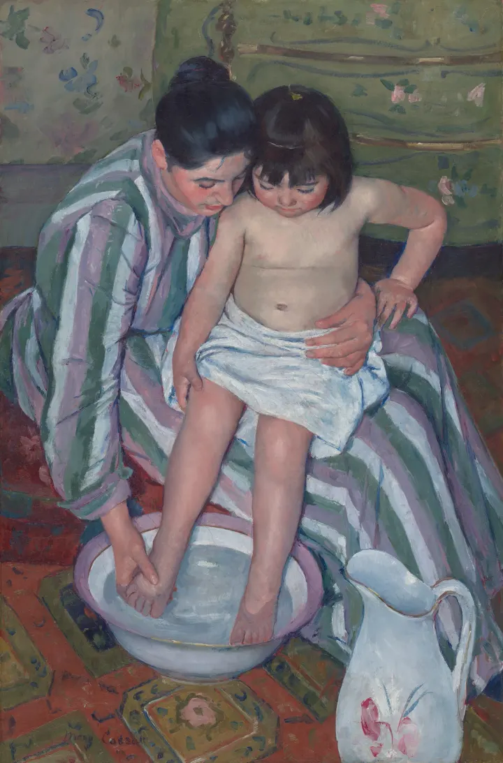 The Child's Bath, by Mary Cassatt
