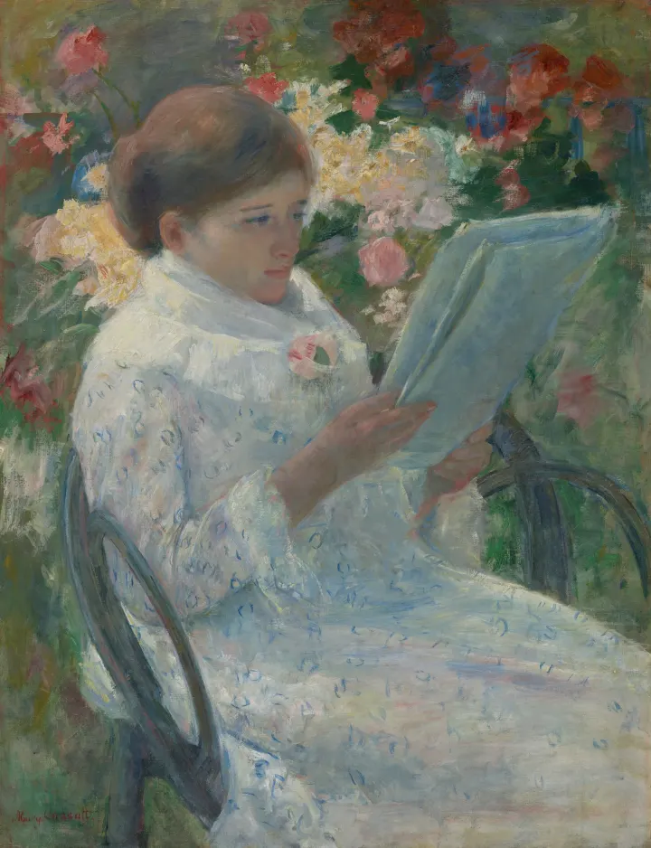 On a Balcony, by Mary Cassatt