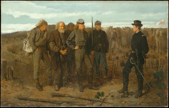Prisoners from the Front, by Winslow Homer