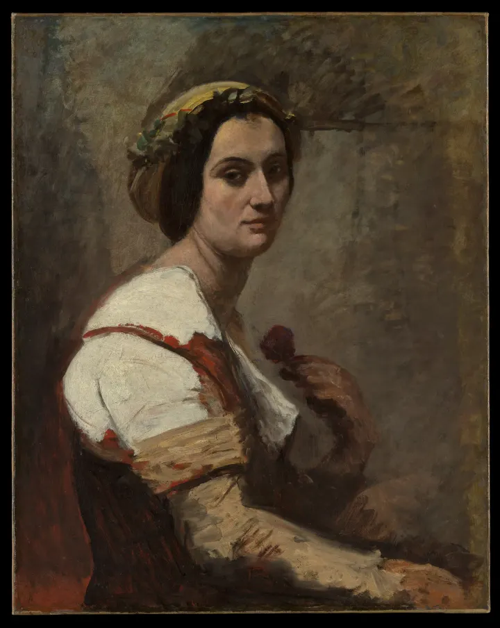 Sibylle, by Camille Corot