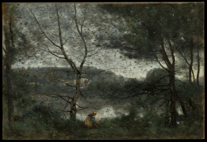 Ville-d'Avray, by Camille Corot