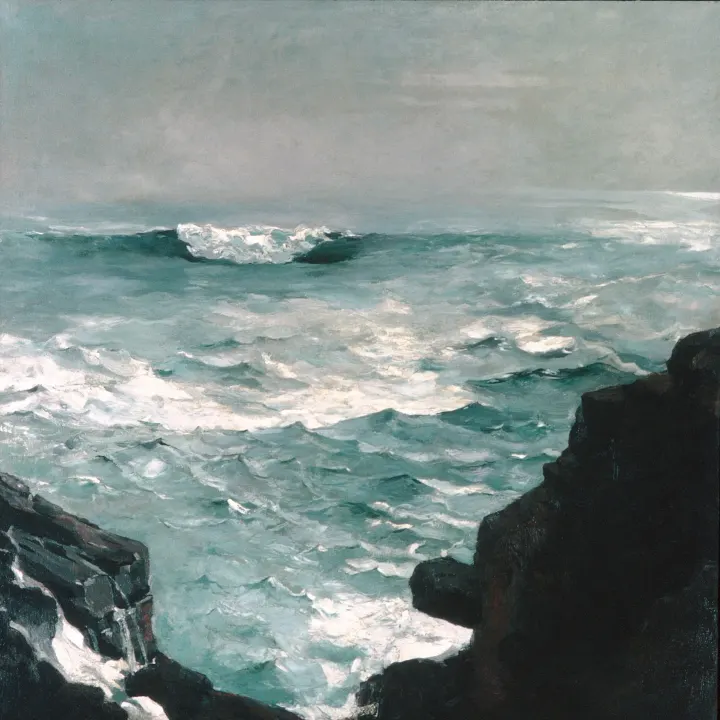 Cannon Rock, by Winslow Homer