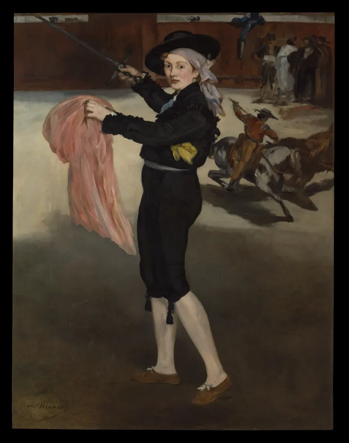 Mademoiselle V. . . in the Costume of an Espada, by Edouard Manet