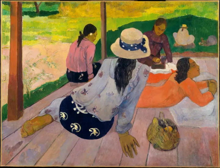The Siesta, by Paul Gauguin