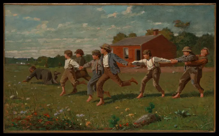 Snap the Whip, by Winslow Homer